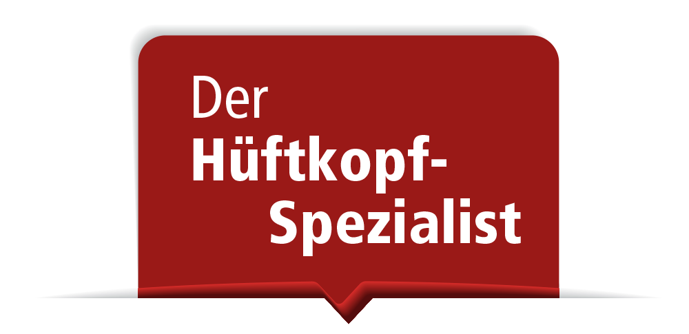 Button "Der Hüftkopfspezialist"