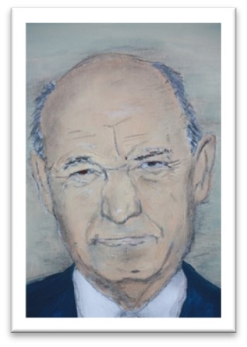 Portrait von Prof. Dr. Dr. h .c. mult. Karl Donath (Portrait 2009 Britta Messner)